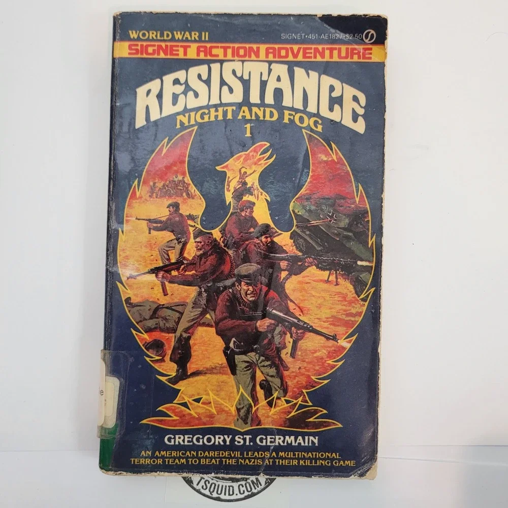 Signet‎ Resistance Night and Fog Book 1 Gregory St Germain WWII Action Adventure